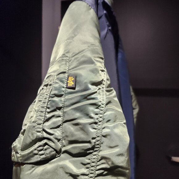 Ben Sherman Alpha Industries MA1 bomber  jacket - Picture 11 of 13